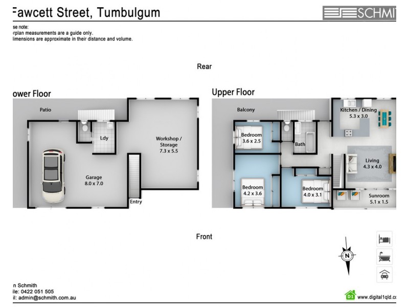 2-4 Fawcett Street, Tumbulgum NSW 2490 Floorplan