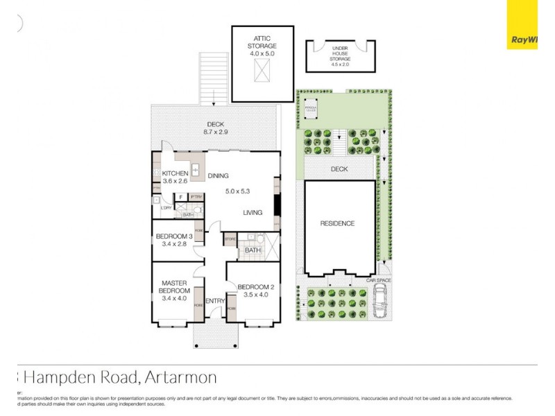 83 Hampden Road, Artarmon NSW 2064 Floorplan