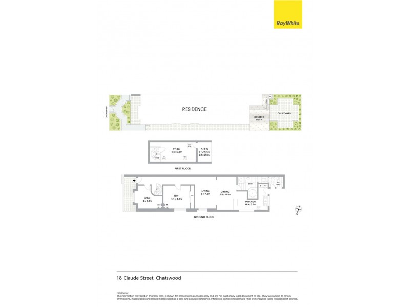 18 Claude Street, Chatswood NSW 2067 Floorplan