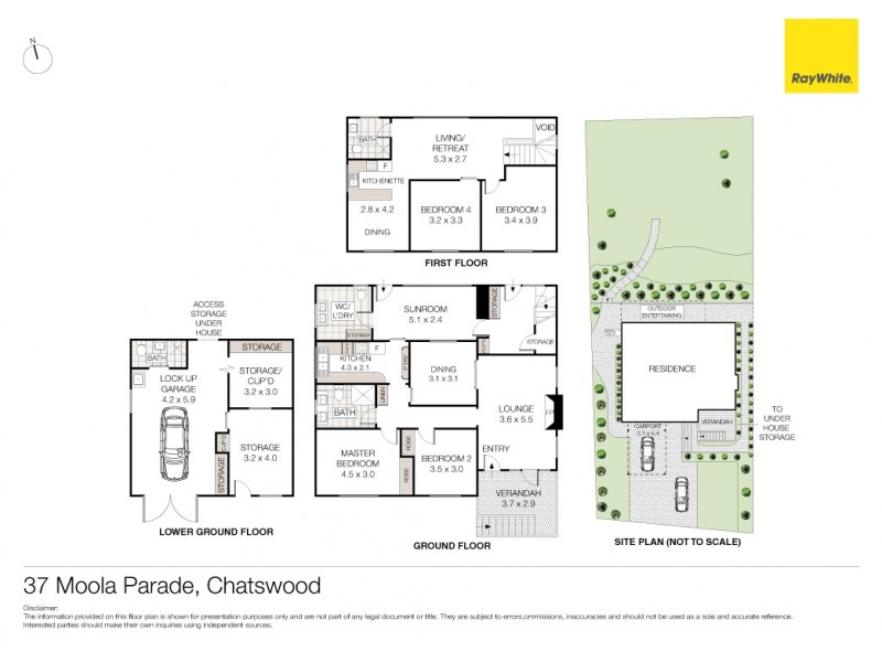 37 Moola Parade, Chatswood NSW 2067 Floorplan