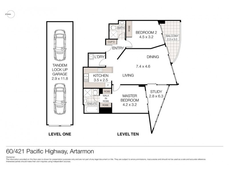 60/421-473 Pacific Highway, Artarmon NSW 2064 Floorplan