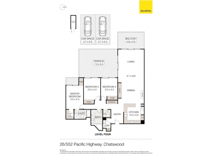 26/552 Pacific Highway, Chatswood NSW 2067 Floorplan