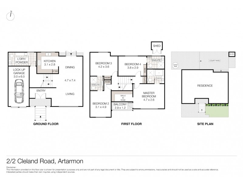 2/2 Cleland Road, Artarmon NSW 2064 Floorplan