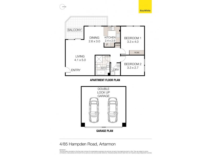 4/85-91 Hampden Road, Artarmon NSW 2064 Floorplan