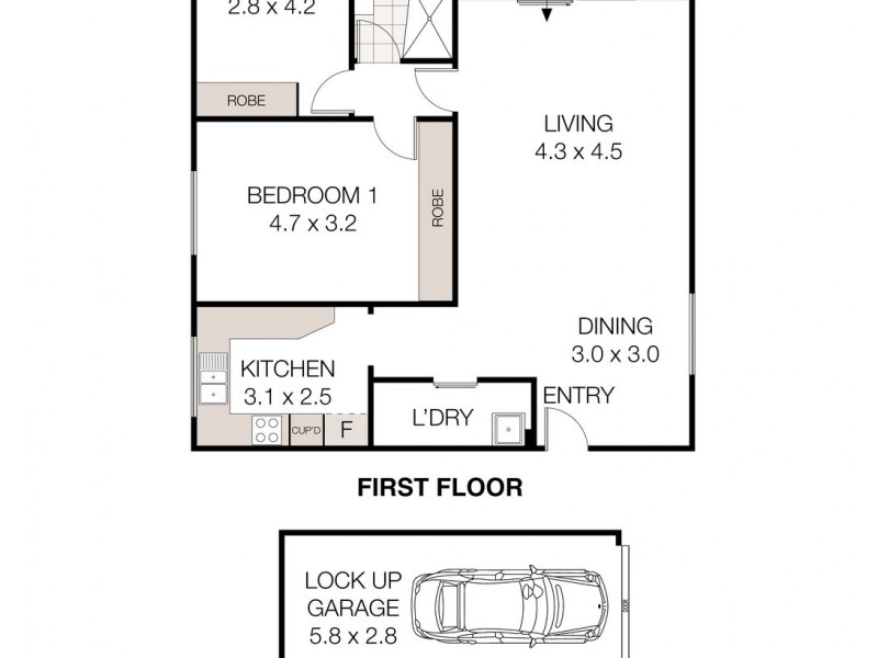 6/147-153 Sydney Street, Willoughby NSW 2068 Floorplan