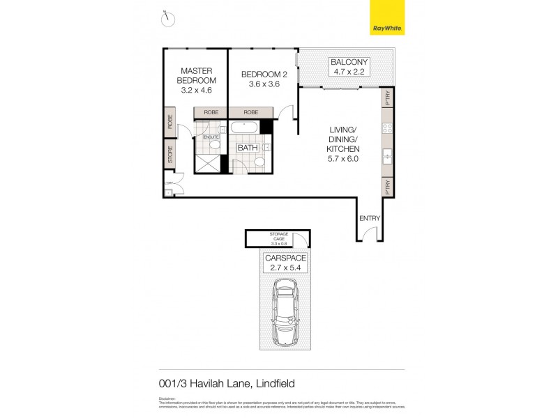1/3 Havilah Lane, Lindfield NSW 2070 Floorplan