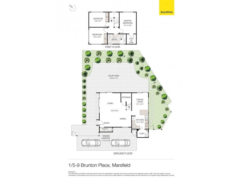 1/5-9 Brunton Place, Marsfield NSW 2122 Floorplan