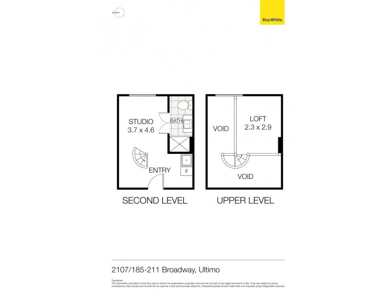 2107/185-211 Broadway, Ultimo NSW 2007 Floorplan