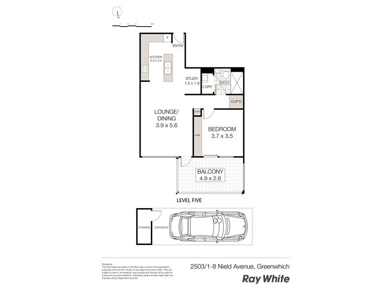 2503/1-8 Nield Avenue, Greenwich NSW 2065