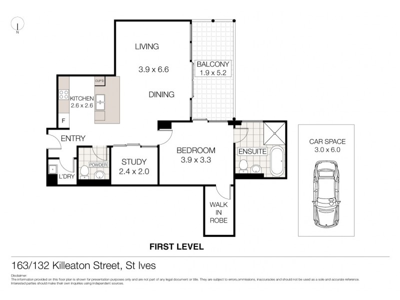 163/132-138 Killeaton Street, St Ives NSW 2075 Floorplan