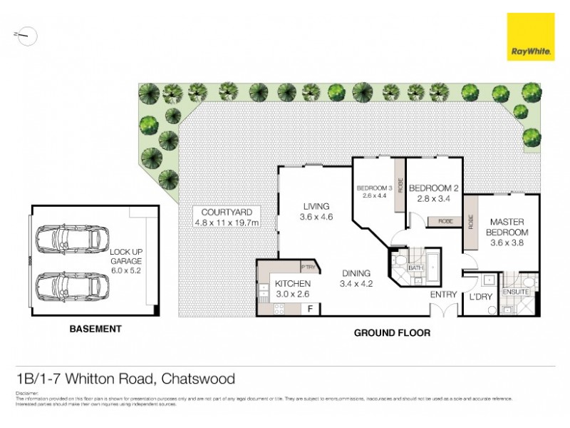 1B/1-7 Whitton Road, Chatswood NSW 2067 Floorplan