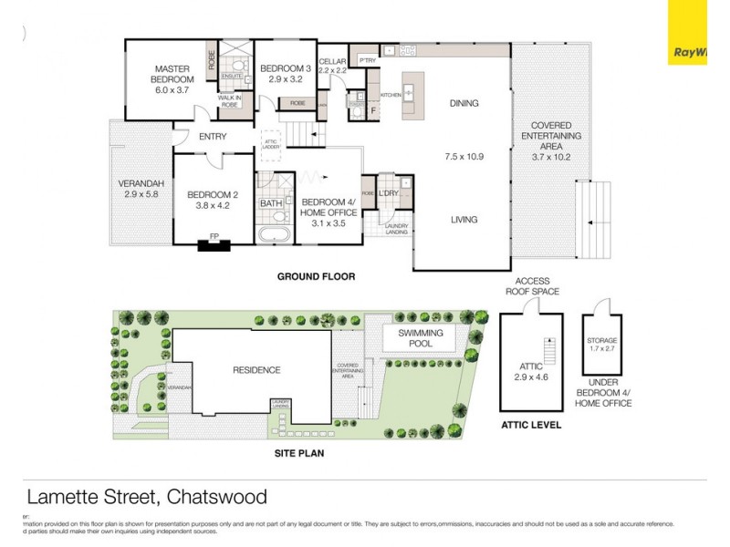 15 Lamette Street, Chatswood NSW 2067 Floorplan