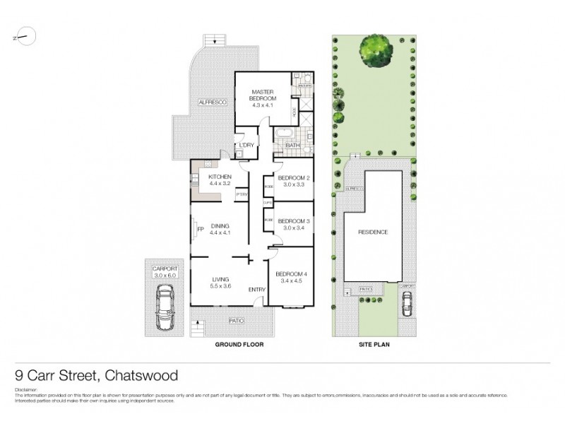 9 Carr Street, Chatswood NSW 2067 Floorplan
