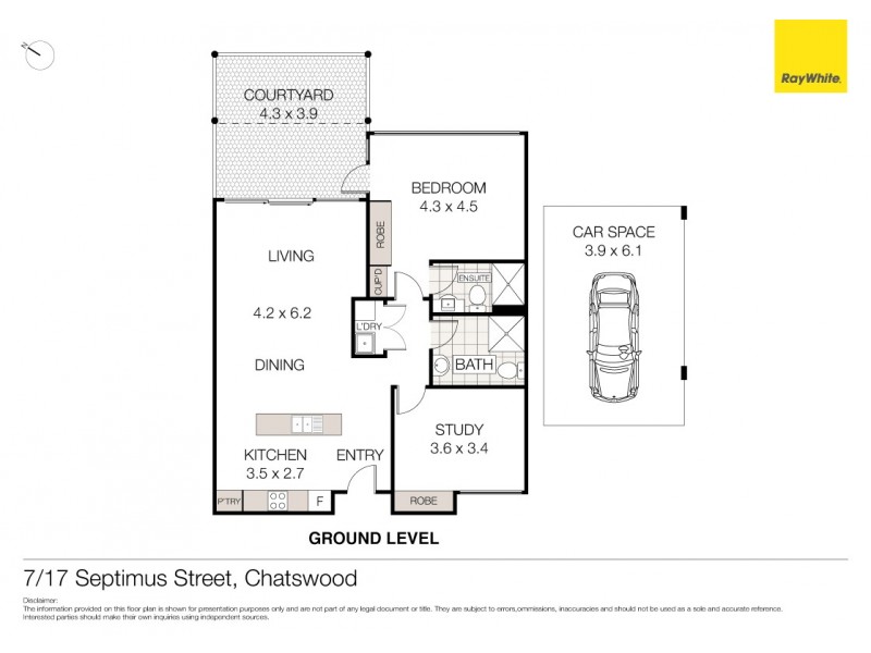 7/17 Septimus Street, Chatswood NSW 2067 Floorplan