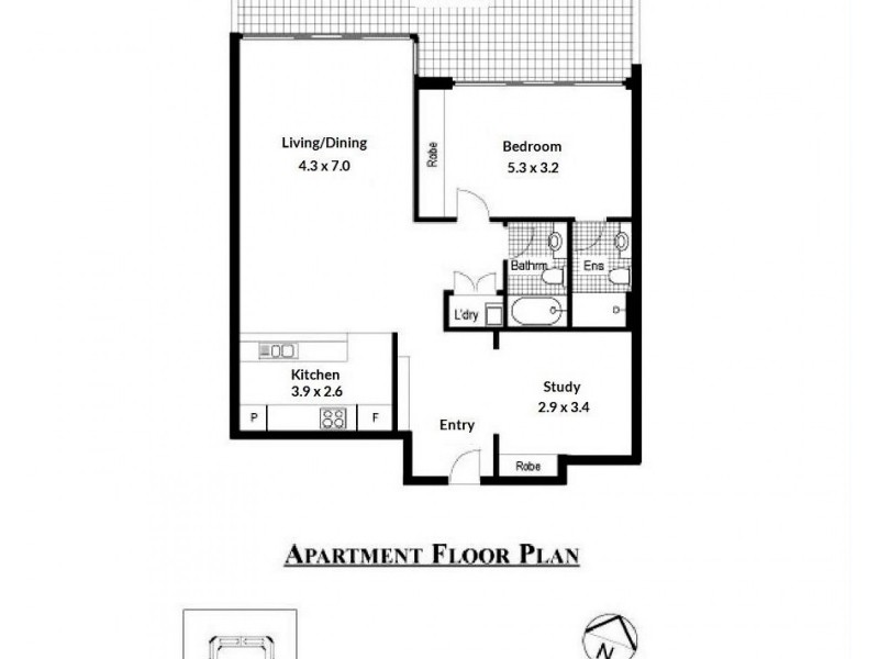 11/1A Albert Avenue, Chatswood NSW 2067 Floorplan