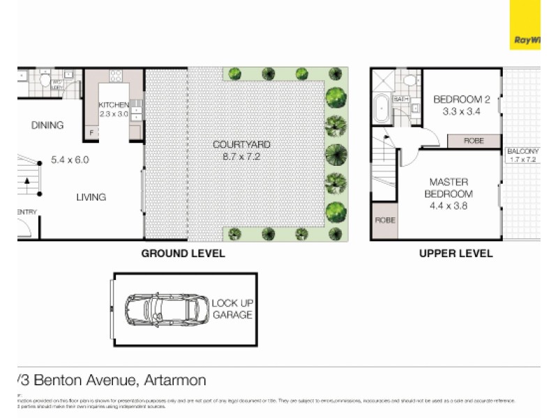 12/3 Benton Avenue, Artarmon NSW 2064 Floorplan