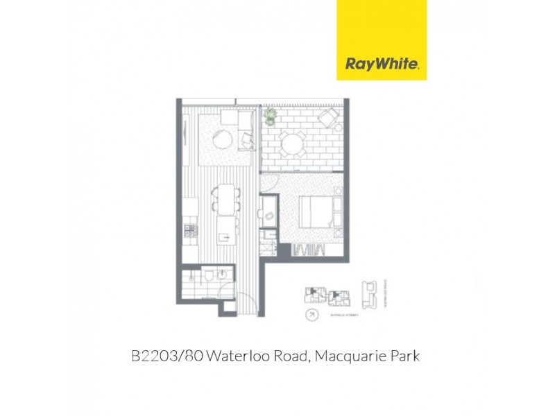 B2203/80 Waterloo Road, Macquarie Park NSW 2113 Floorplan