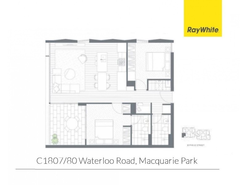 1807C/80 Waterloo Road, Macquarie Park NSW 2113 Floorplan