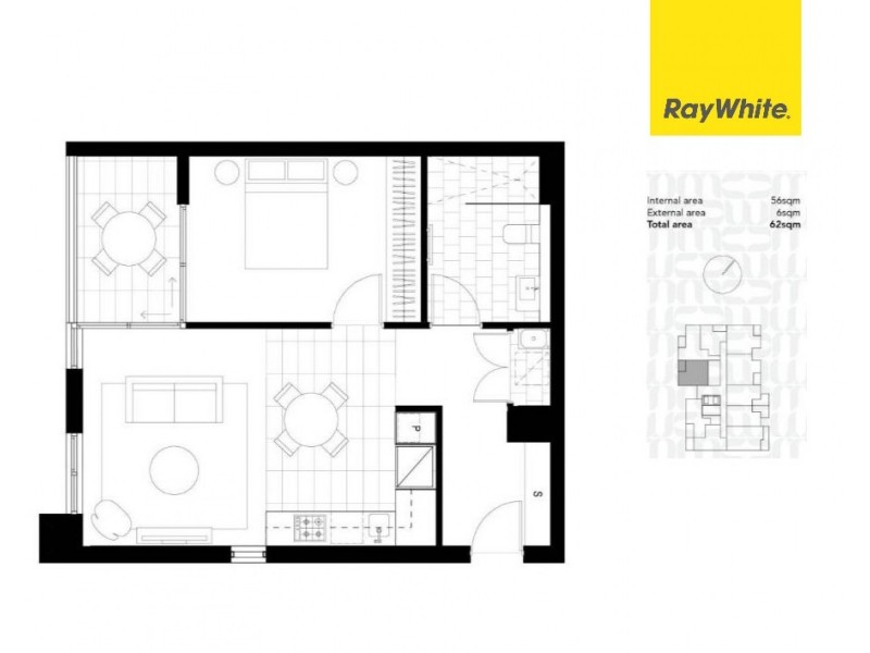 B501/4 Saunders Close, Macquarie Park NSW 2113 Floorplan