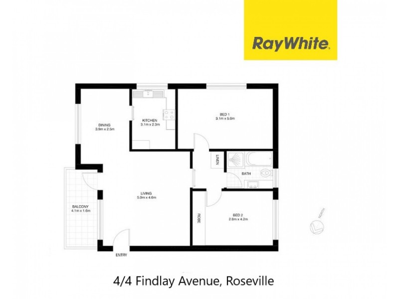 4/4 Findlay Avenue, Roseville NSW 2069 Floorplan