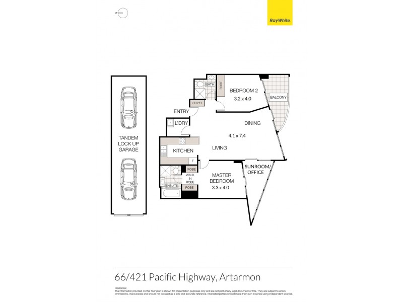 66/421-473 Pacific Highway, Artarmon NSW 2064 Floorplan