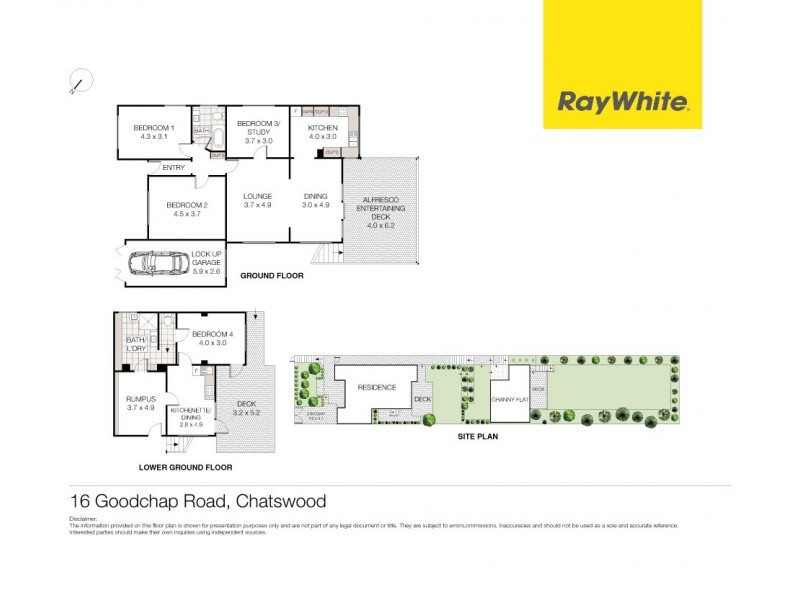 16 Goodchap Road, Chatswood NSW 2067 Floorplan