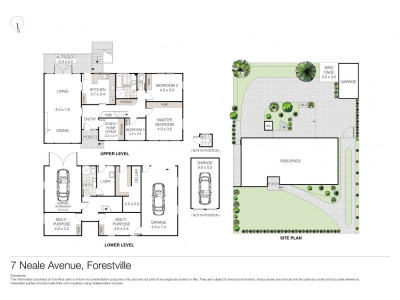 7 Neale Avenue, Forestville NSW 2087 Floorplan