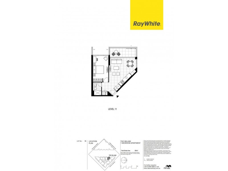 1111/472 Pacific Highway, St Leonards NSW 2065 Floorplan