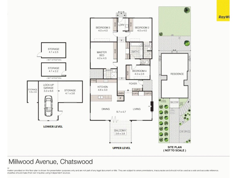 24 Millwood Avenue, Chatswood NSW 2067 Floorplan