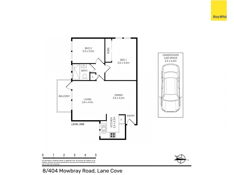 8/404 Mowbray Road, Lane Cove NSW 2066 Floorplan