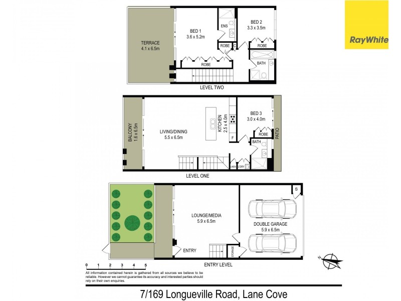 7/169 Longueville Road (rear of the block), Lane Cove NSW 2066 Floorplan