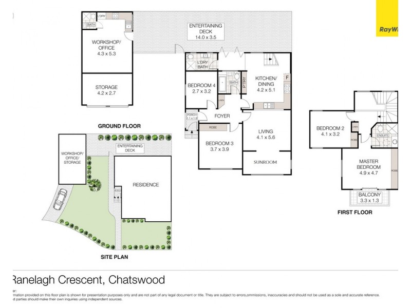 6 Ranelagh Crescent, Chatswood NSW 2067 Floorplan