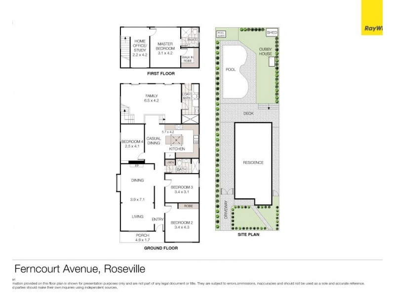 11 Ferncourt Avenue, Roseville NSW 2069 Floorplan