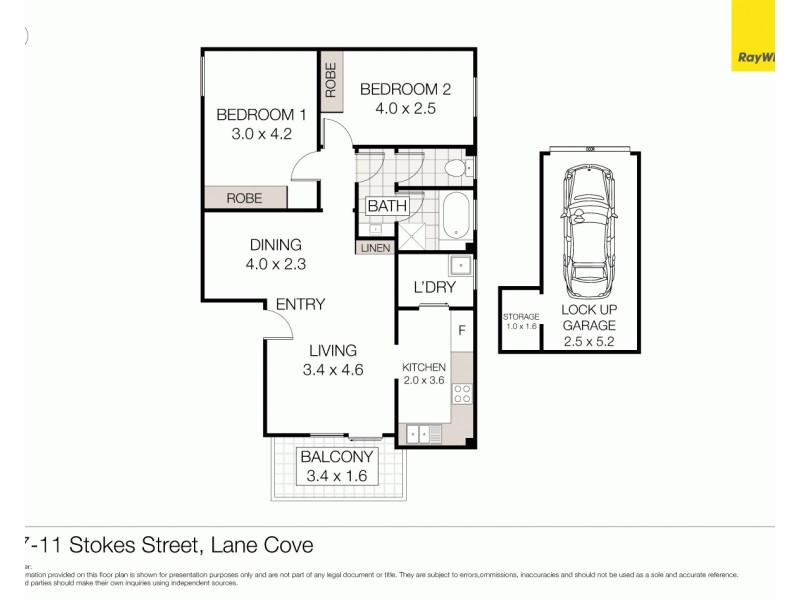 7/7-11 Stokes Street, Lane Cove NSW 2066 Floorplan