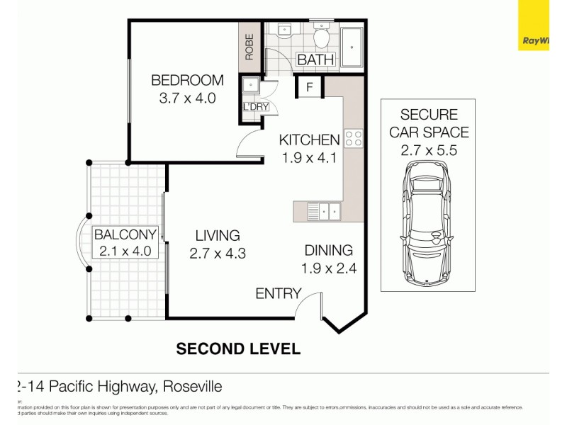 6/2-14 Pacific Highway (enter from Corona Ave), Roseville NSW 2069 Floorplan