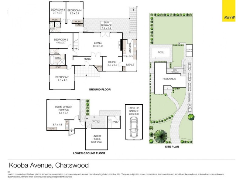 23 Kooba Avenue, Chatswood NSW 2067 Floorplan