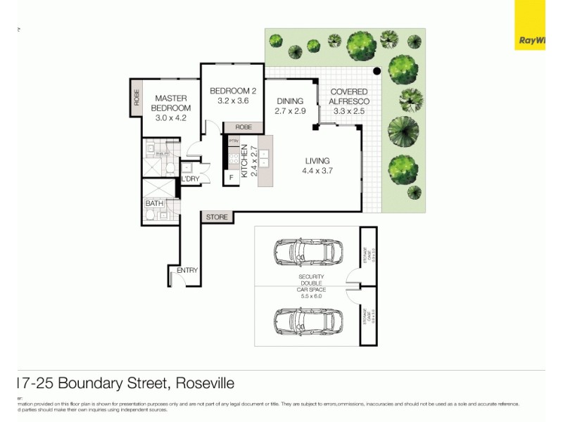2/17-25 Boundary Street, Roseville NSW 2069 Floorplan