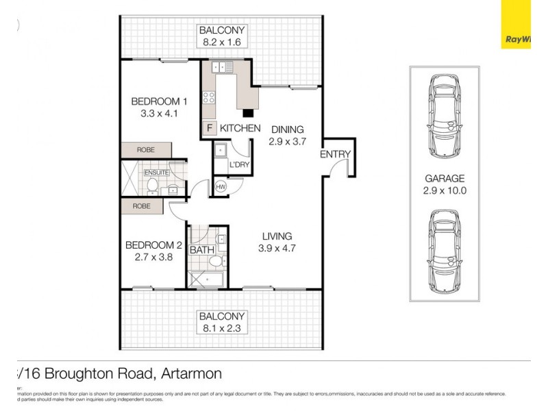 2C/16 Broughton Road, Artarmon NSW 2064 Floorplan