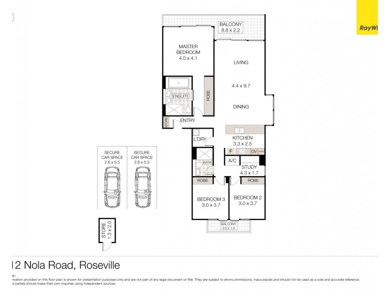 4/12 Nola Road, Roseville NSW 2069 Floorplan