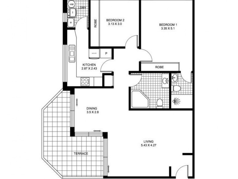 5/377-379 Mowbray Road, Chatswood NSW 2067 Floorplan