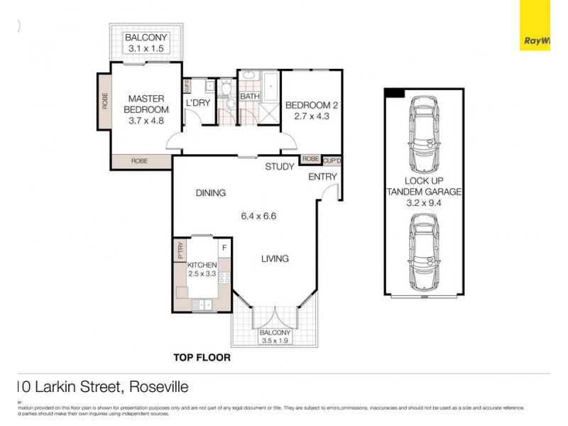 6/10 Larkin Street, Roseville NSW 2069 Floorplan