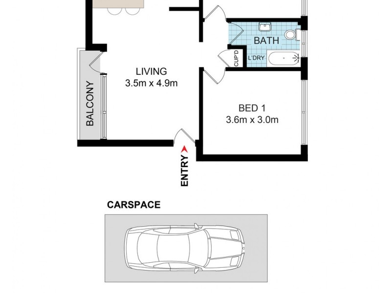 20/36 Beamish Street, Campsie NSW 2194 Floorplan