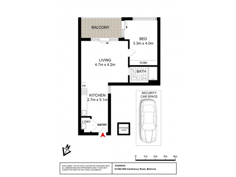 61/585-589 Canterbury Road, Belmore NSW 2192 Floorplan