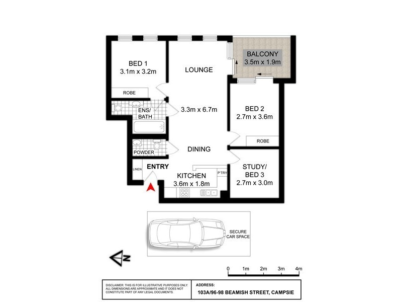 103A/96-98 Beamish Street, Campsie NSW 2194
