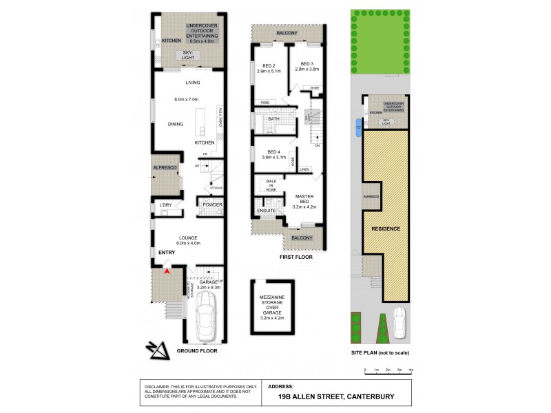19B Allen Street, Canterbury NSW 2193 Floorplan