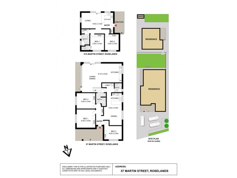 57 Martin Street, Roselands NSW 2196 Floorplan