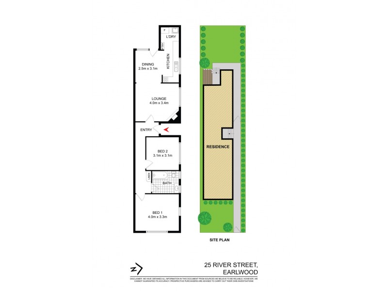25 River Street, Earlwood NSW 2206 Floorplan