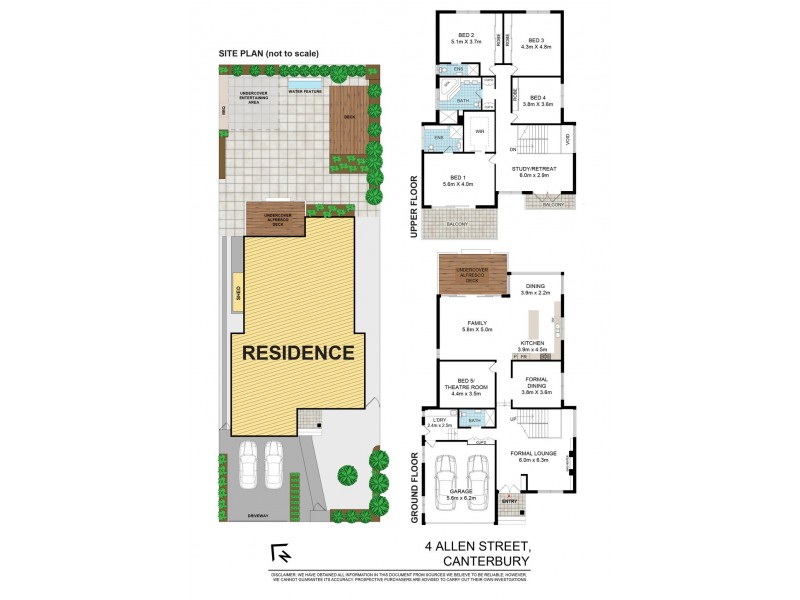 4 Allen Street, Canterbury NSW 2193 Floorplan
