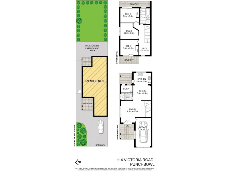 114 Victoria Road, Punchbowl NSW 2196 Floorplan