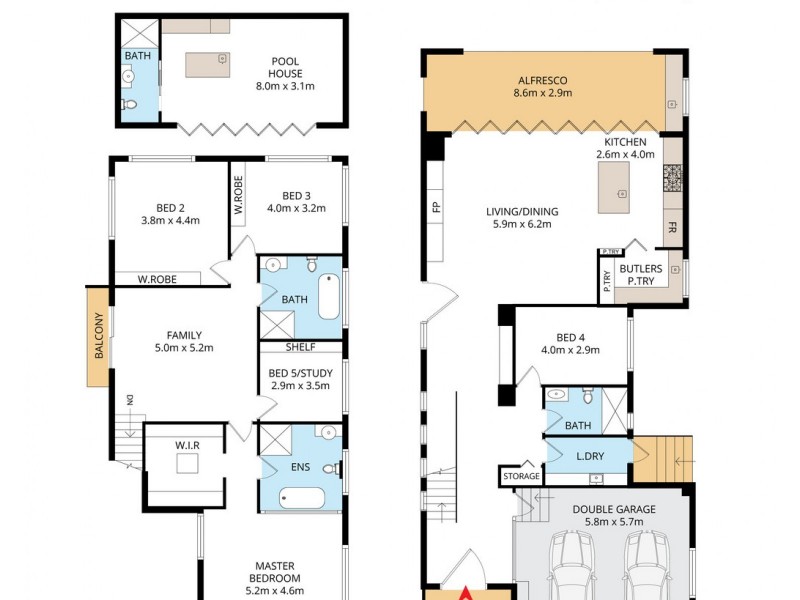 41 Clifford Street, Panania NSW 2213 Floorplan